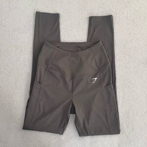Gymshark Pocket Leggings - Camo Brown Size Xs